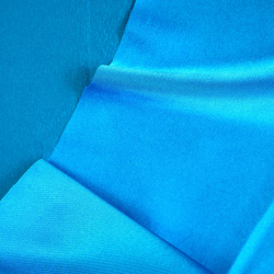 Doppelseitiger Bekleidungsstoff Satin / Taft - dunkeltürkis 23