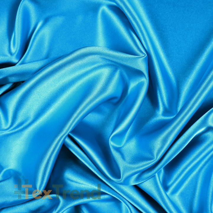 Doppelseitiger Bekleidungsstoff Satin / Taft - dunkeltürkis 23