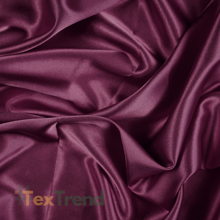 Kleidungsstoff Satin mit Lycra - bordeaux 22