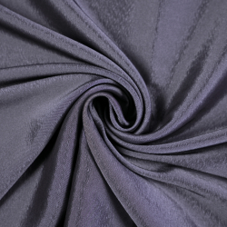 Zweifarbige Bekleidungsstoff Satin / Taft - Silber mit lila Reflexen 56