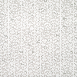 100% Baumwolle mit pflanzlichem Mosaikmuster in Beige