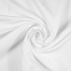 Zweifarbige Bekleidungsstoff Satin / Taft - Weiß 1