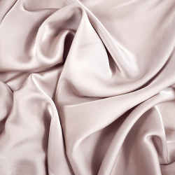 Armani Satin / Kunstseide - beige-rosa 12