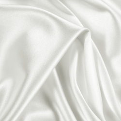 Doppelseitiger Bekleidungsstoff Satin / Taft - Ecru 2