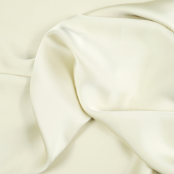 Armani Satin Stoff / Kunstseide - hellbeige 3
