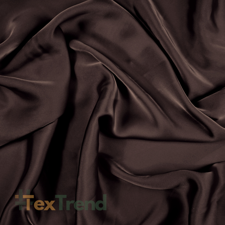Armani Satin / Kunstseide - Dunkelbraun 43