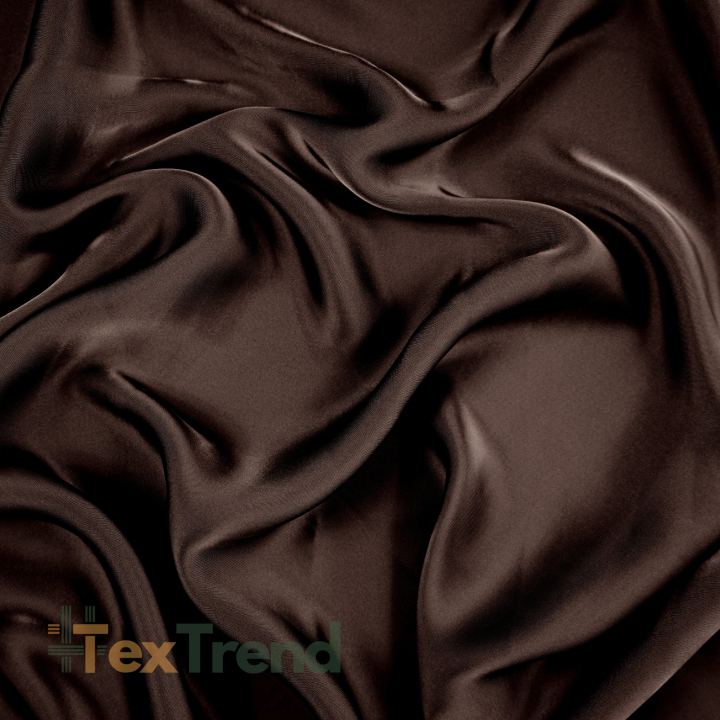 Armani Satin / Kunstseide - Dunkelbraun 43