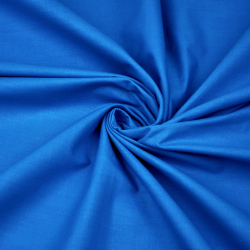 100% Baumwolle einfarbig Saphir 517/1