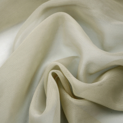 Dekorativer Chiffon Cappuccino