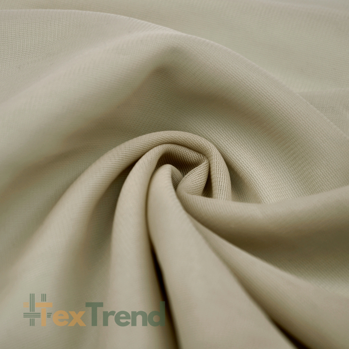 Dekorativer Chiffon Cappuccino