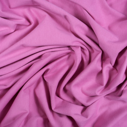 Jersey-Stoff - dunkelrosa