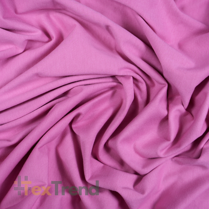 Jersey-Stoff - dunkelrosa