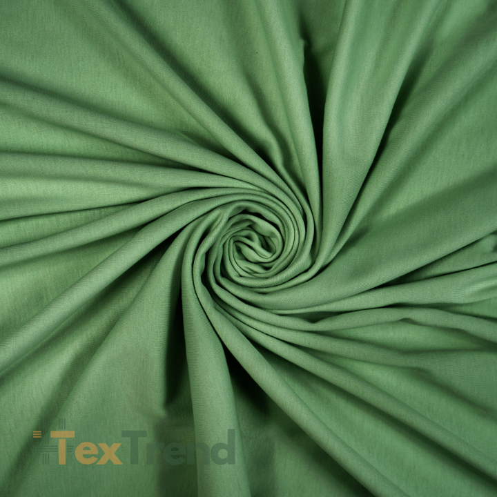 Jersey-Stoff - Salbeigrün
