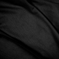 Schwarzer Jersey-Stoff - 190cm, 290g