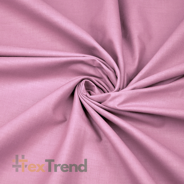 100% Baumwolle einfarbig rosa (Pink) - 220cm (DT)