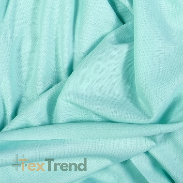 Jersey-Stoff - eisblau