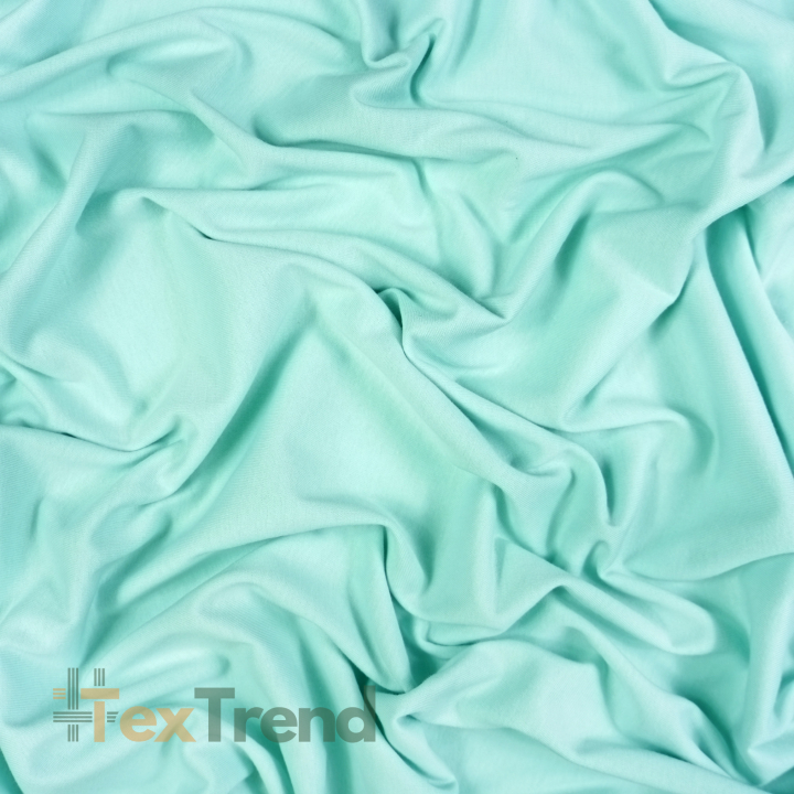 Jersey-Stoff - eisblau