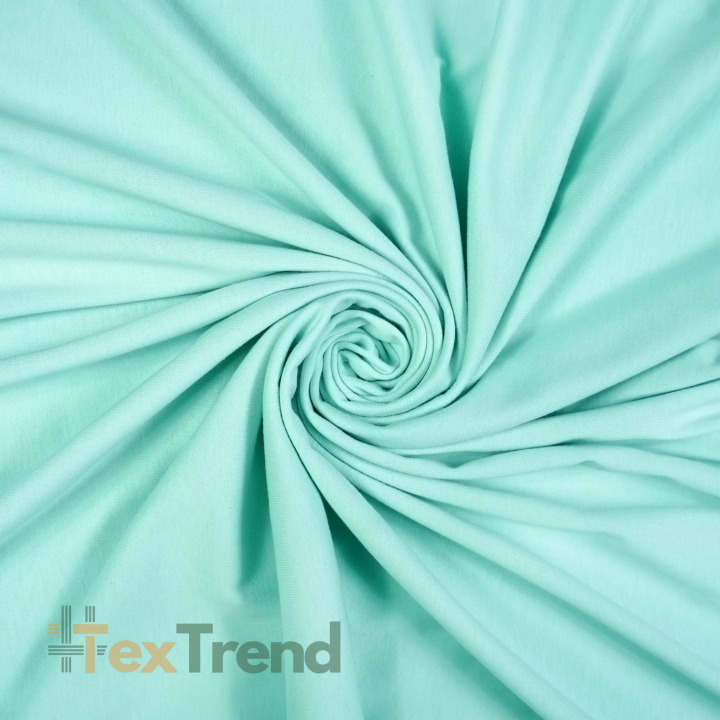 Jersey-Stoff - eisblau