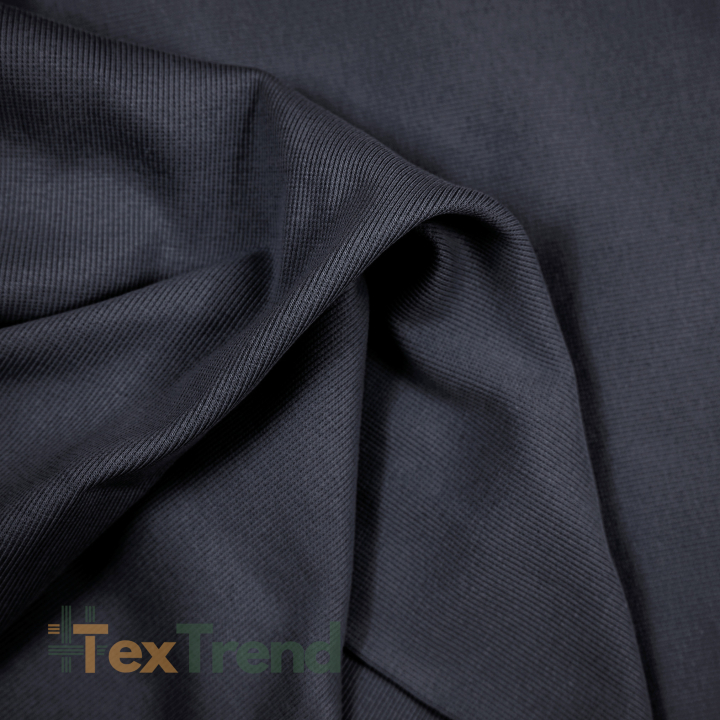 Rippstrick (Bündchen) - graphit