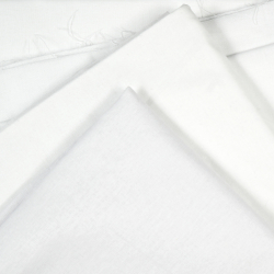 Weiße Baumwollreste von Noris, Endstücke - 1 kg