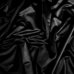 Schwarzer Samtvorhang - 300cm