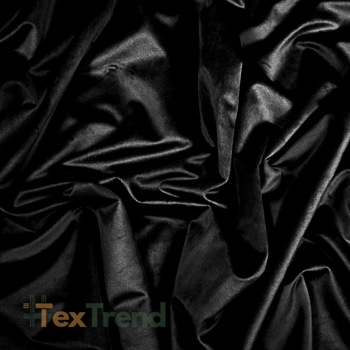 Schwarzer Samtvorhang - 300cm