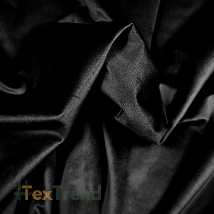 Schwarzer Samtvorhang - 300cm