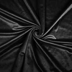 Schwarzer Samtvorhang - 300cm