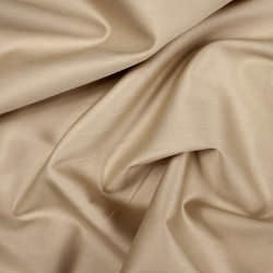 Premium Baumwollsatin - Kaffee Beige (Latte)