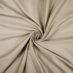 Premium Baumwollsatin - Beige (Taupe)
