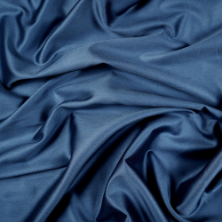 Premium Baumwollsatin - Marineblau (Ozean)