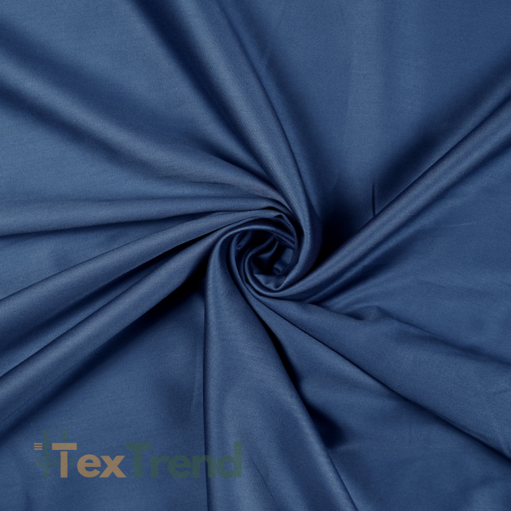 Premium Baumwollsatin - Marineblau (Ozean)