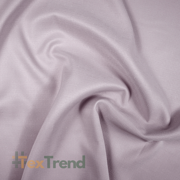 Tischdeckenstoff schmutziges Lavendel - Leinenmuster