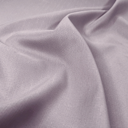 Tischdeckenstoff schmutziges Lavendel - Leinenmuster