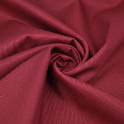 Baumwoll-Drillich Stoff – bordeaux