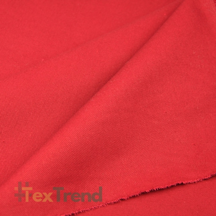 Baumwoll-Drillich Stoff – rot - 201