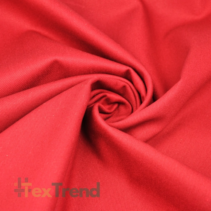 Baumwoll-Drillich Stoff – rot - 201