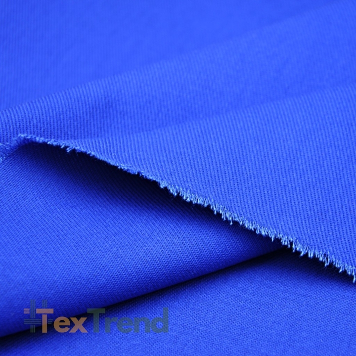Baumwoll-Drillich Stoff – blau - 3