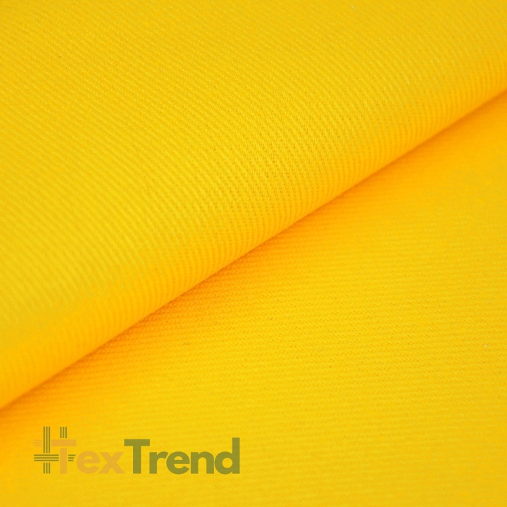 Baumwoll-Drillich Stoff – gelb - 11