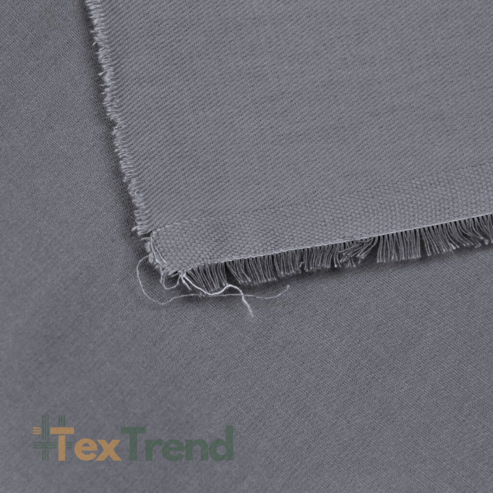 Baumwoll-Drillich Stoff –grau - 903
