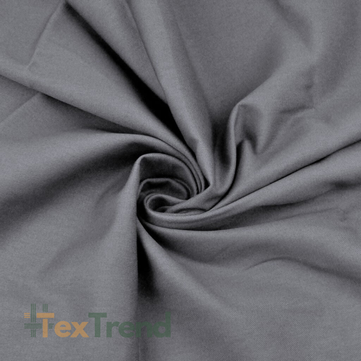 Baumwoll-Drillich Stoff –grau - 903