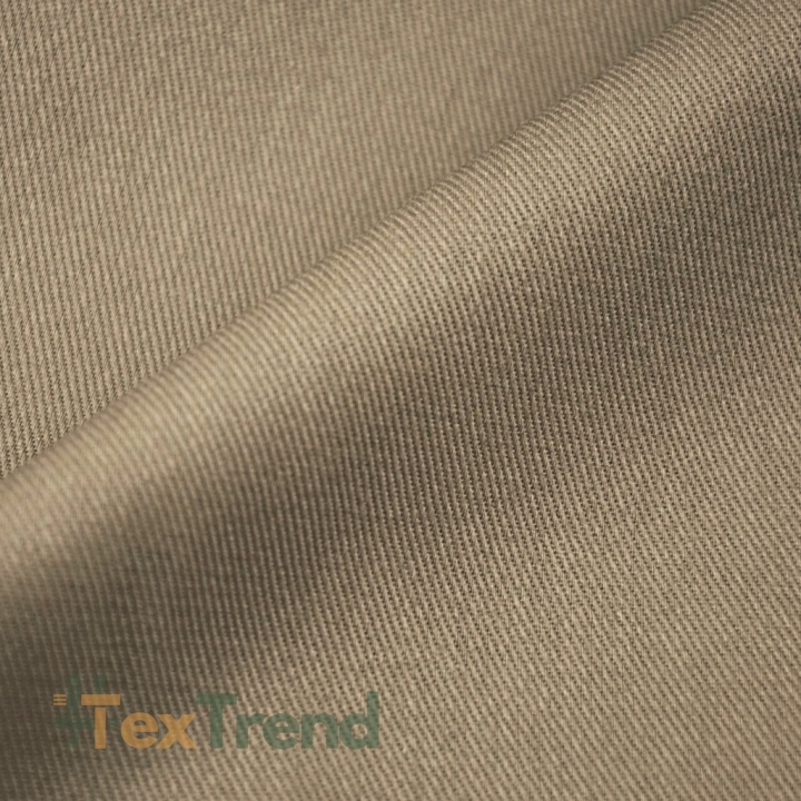 Baumwoll-Drillich Stoff – kaffeebraun - 8