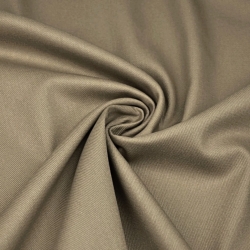 Baumwoll-Drillich Stoff – kaffeebraun - 8
