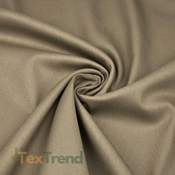 Baumwoll-Drillich Stoff – kaffeebraun - 8