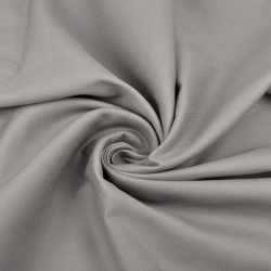 Baumwoll-Drillich Stoff –  hellgrau - 14