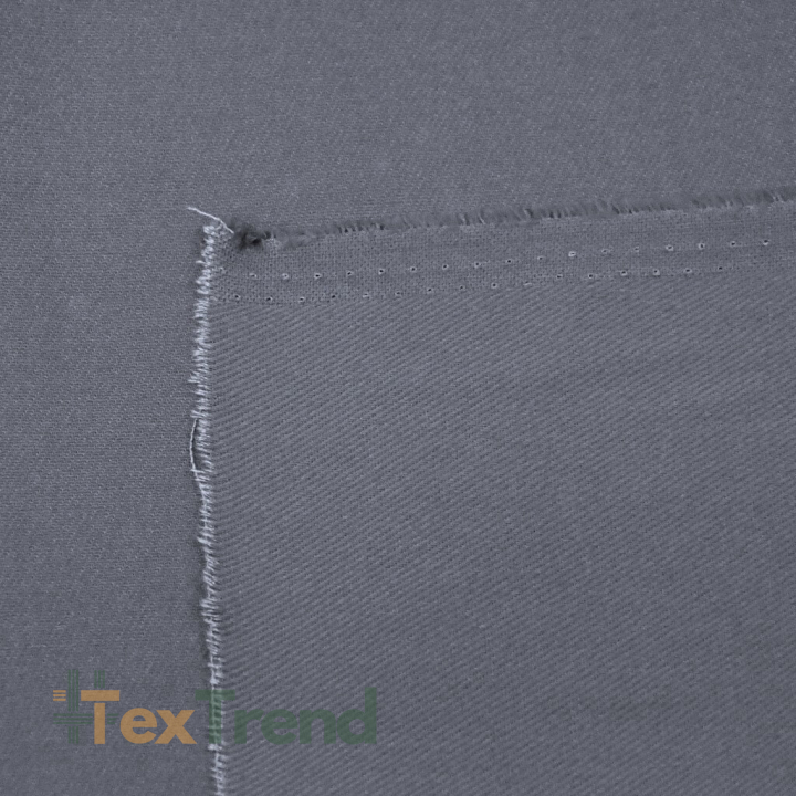 Baumwoll-Drillich Stoff – dunkelgrau - 6
