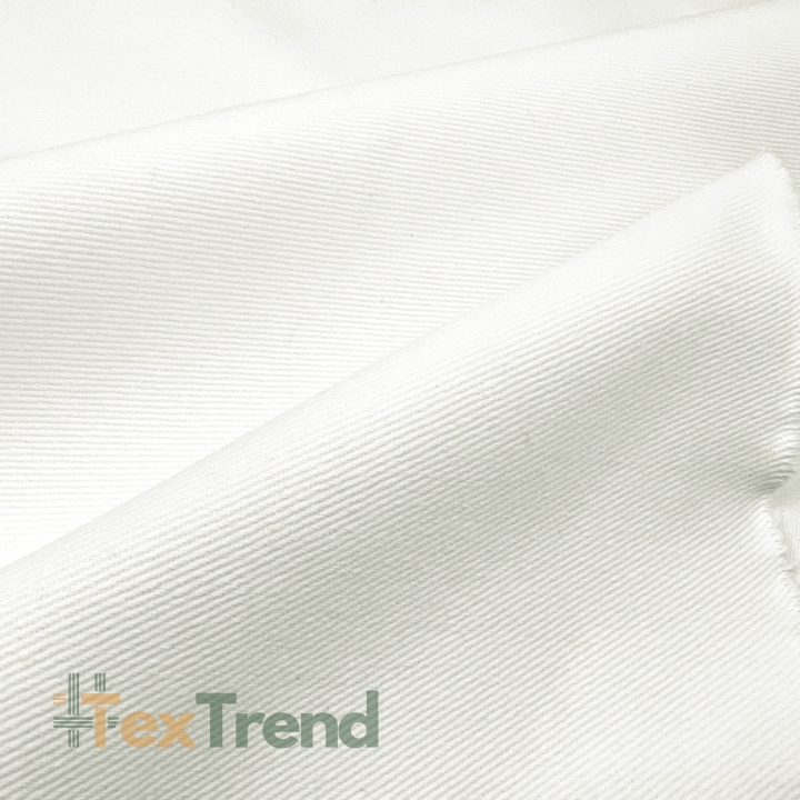 Baumwoll-Drillich Stoff –  warmweiß - 601