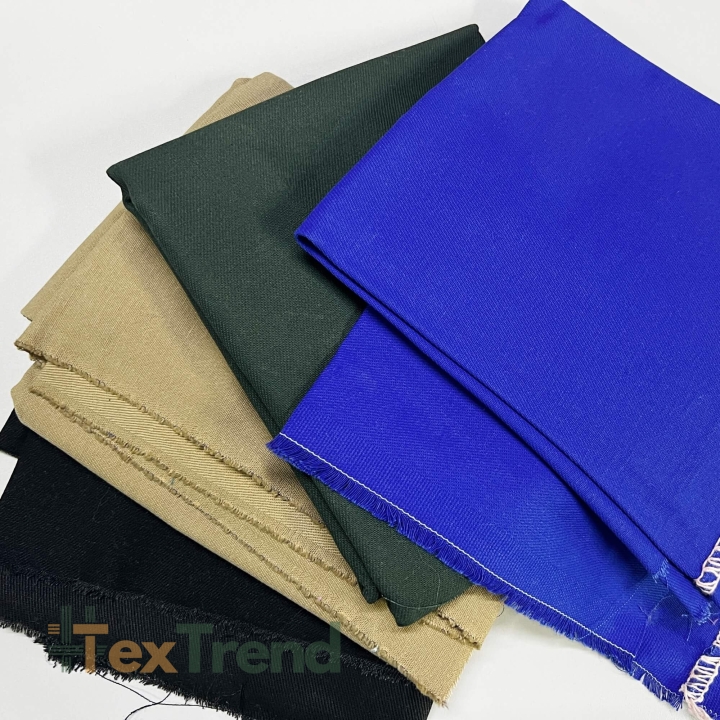 Baumwoll-Drillich Stoff – MIX Reste, Endstücke - 1kg