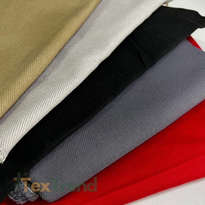 Baumwoll-Drillich Stoff – MIX Reste, Endstücke - 1kg