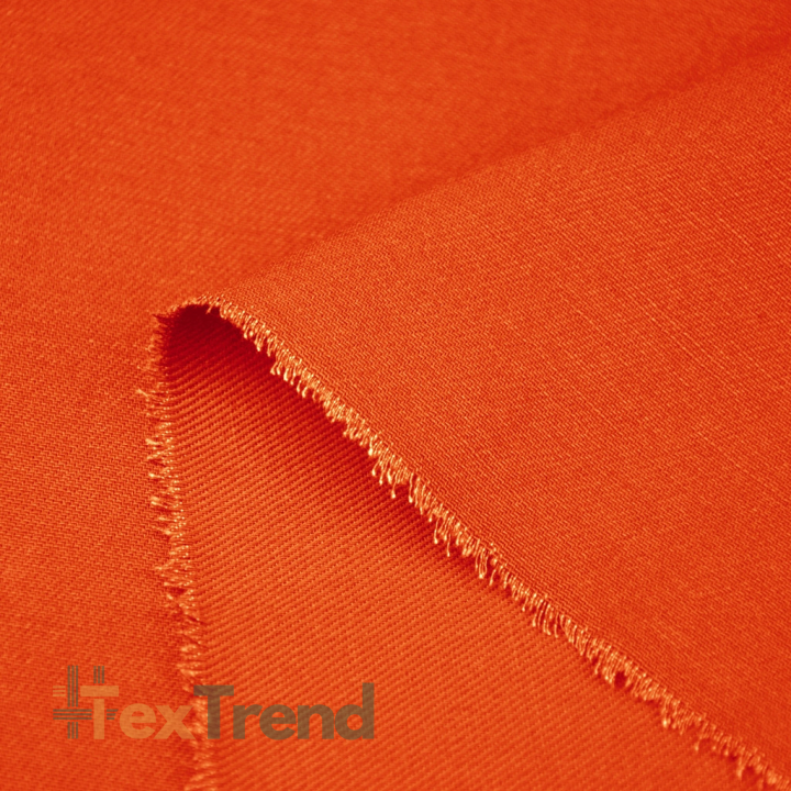 Baumwoll-Drillich Stoff – Oranger - 7